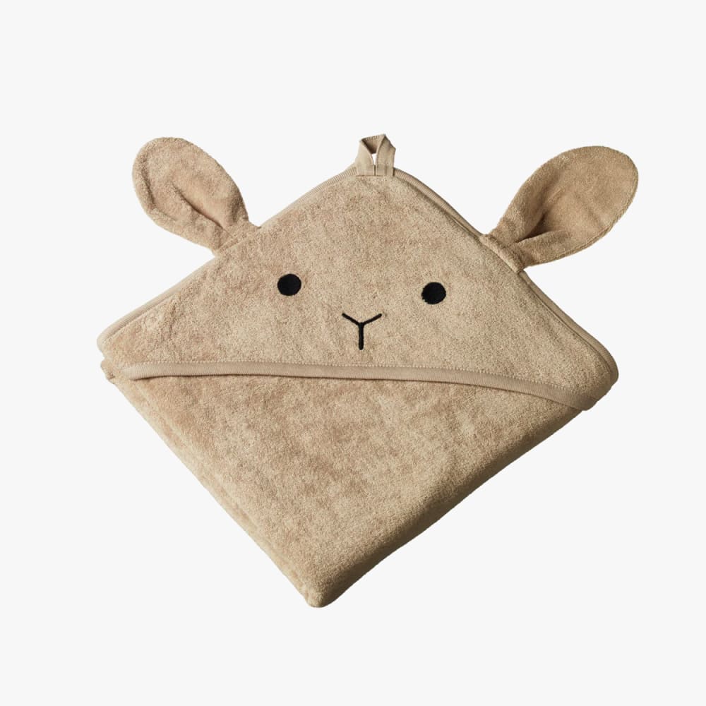 Cozy Bunny Hooded Towel for Newborns and Toddlers