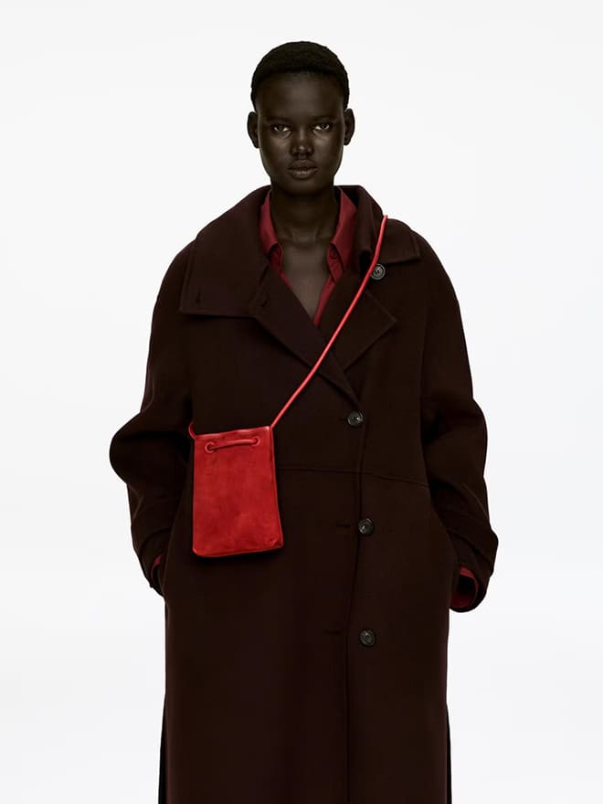 Suede Mini Bag