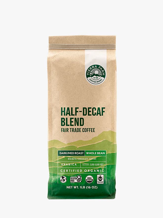 Organic Half-Decaf Blend Coffee