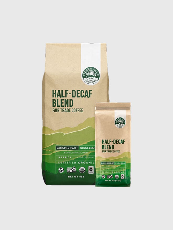Organic Half-Decaf Blend Coffee