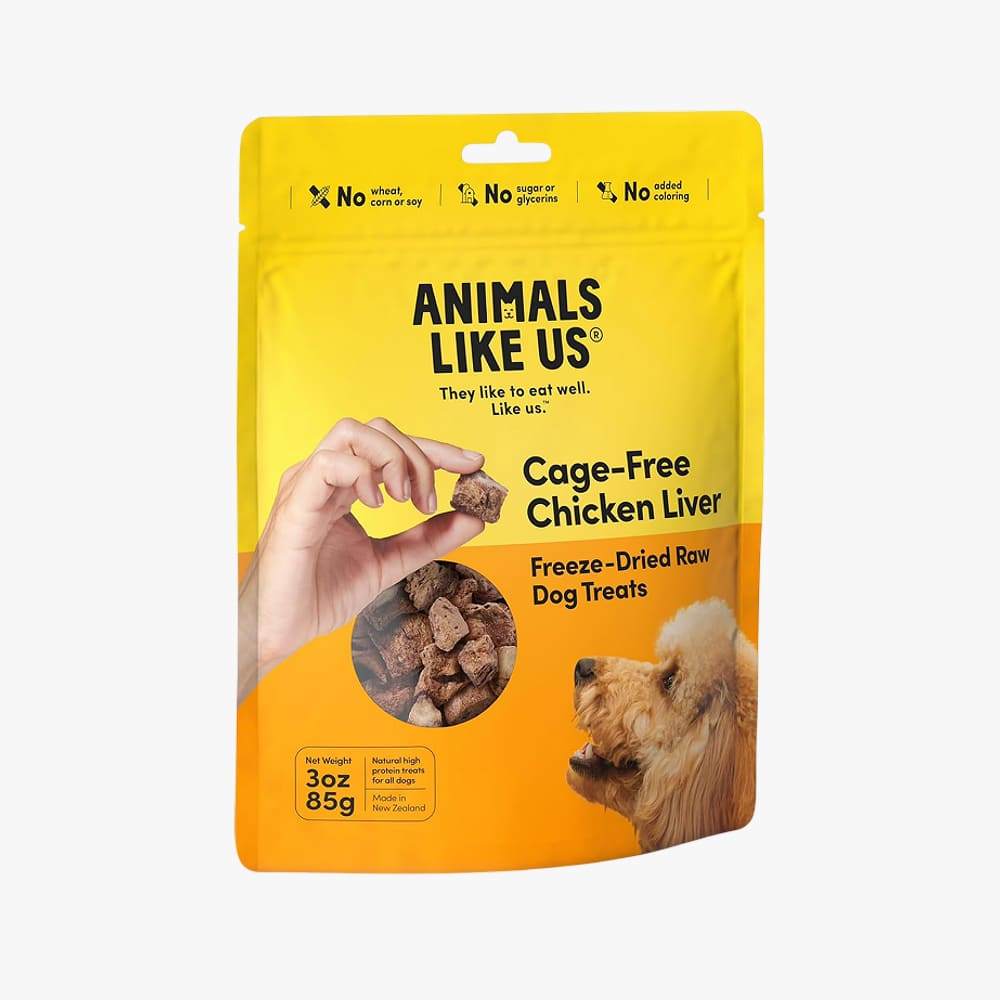 Freeze-Dried Raw 100% Cage - GMO, No Wheat or Corn, 3 oz