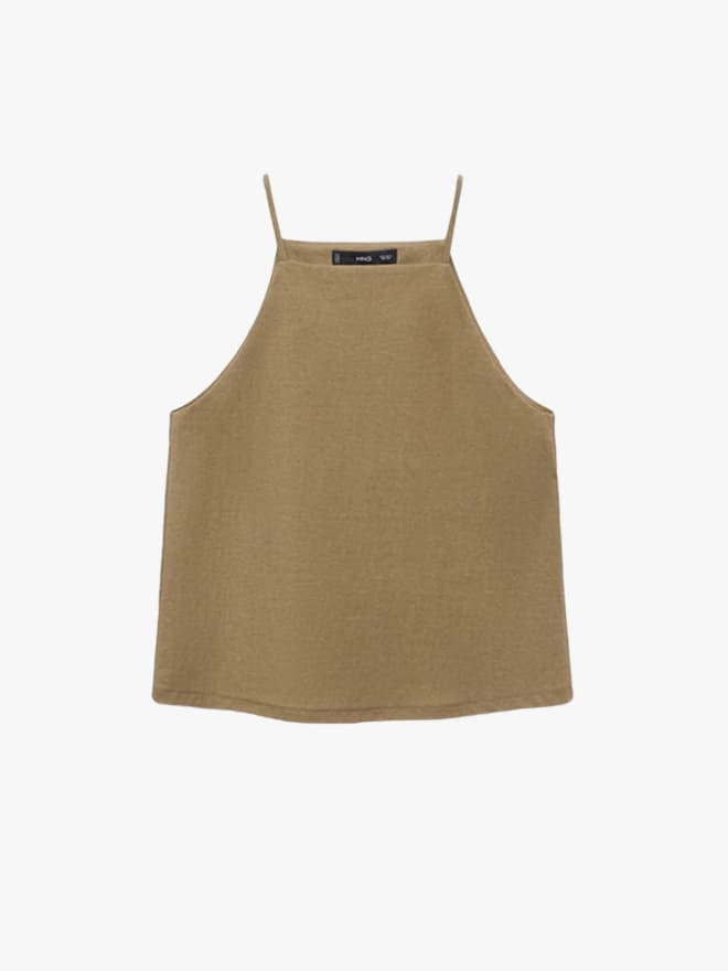 Lyocell wrap top